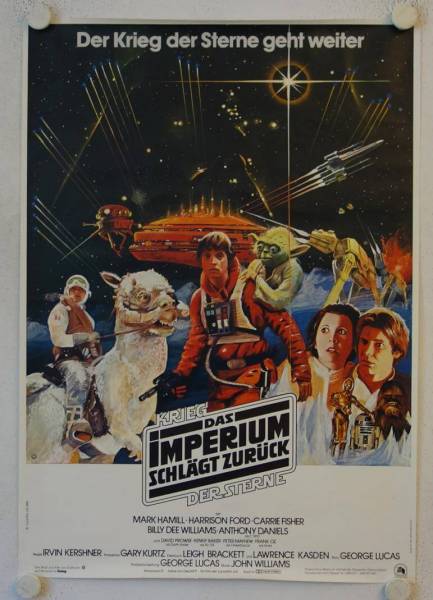 Star Wars - The Empire Strikes Back original release german movie poster